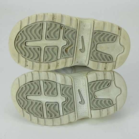 Nike Little Posite One Retro Toddler White Size 7C (316084-111) - Picture 8 of 8